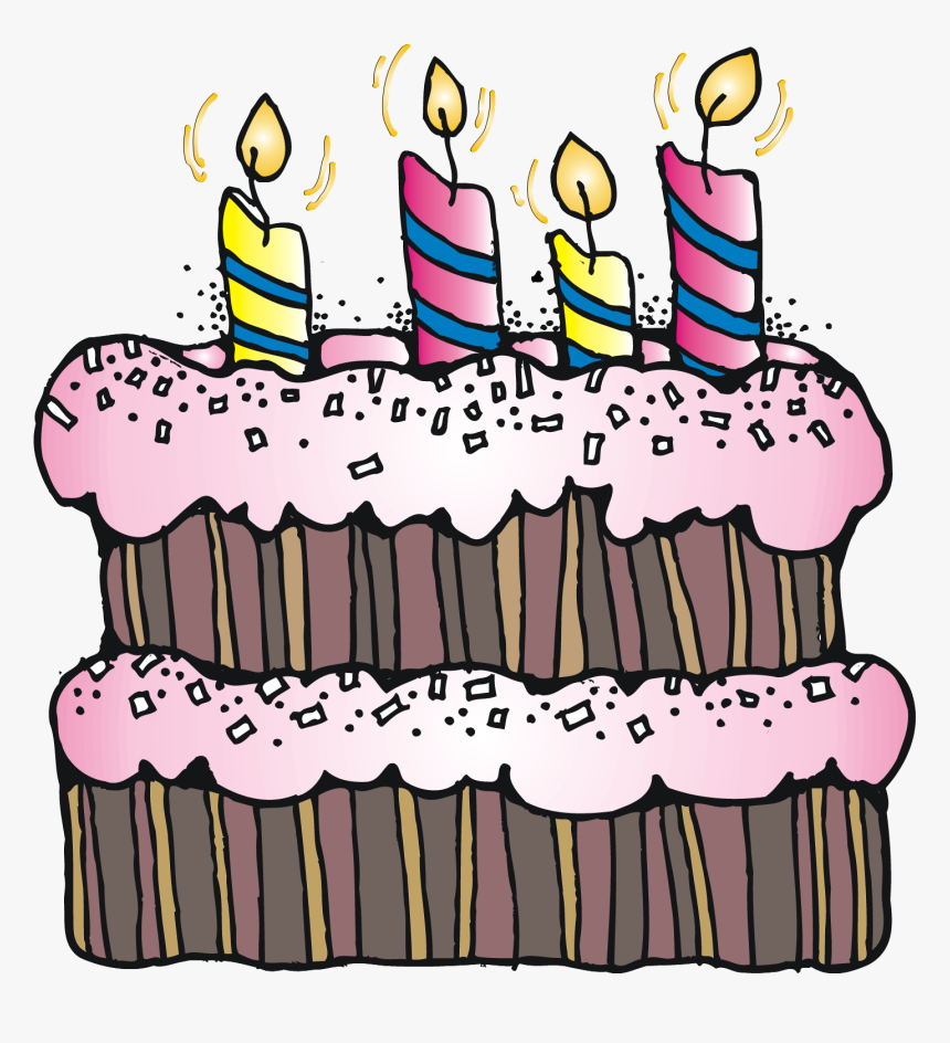 Cute Cake Clipart - Birthday Cake Gif Png, Transparent Png, Free Download