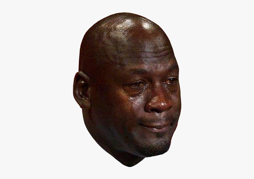 Michael Jordan Crying Meme, HD Png Download, Free Download