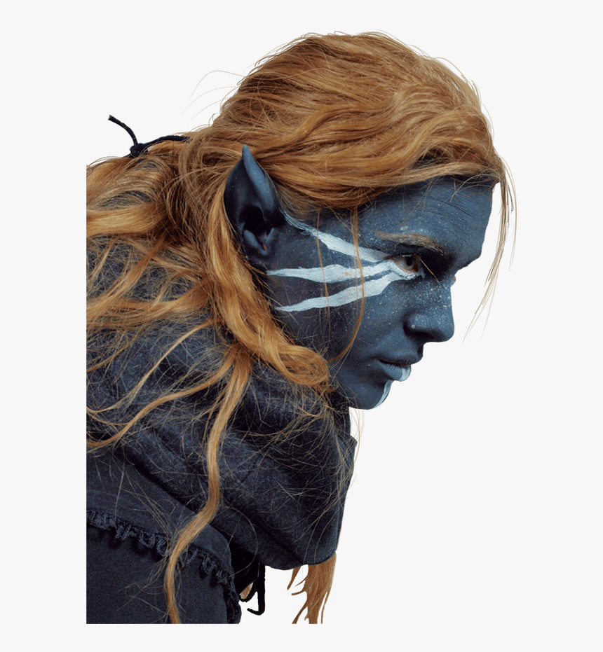 Epic Effect Dark Elf Ears Prosthetic - Oreille D Elfe Noir, HD Png Download, Free Download