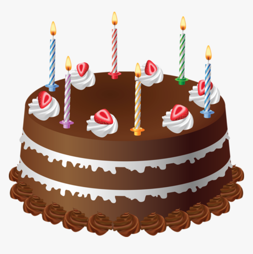 September Clipart Birthday Cake - Transparent Background Birthday Cake Png, Png Download, Free Download