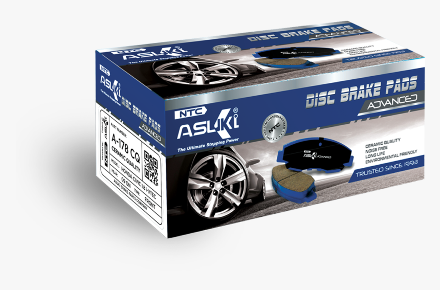 Asuki Advanced Brake Pads, HD Png Download, Free Download