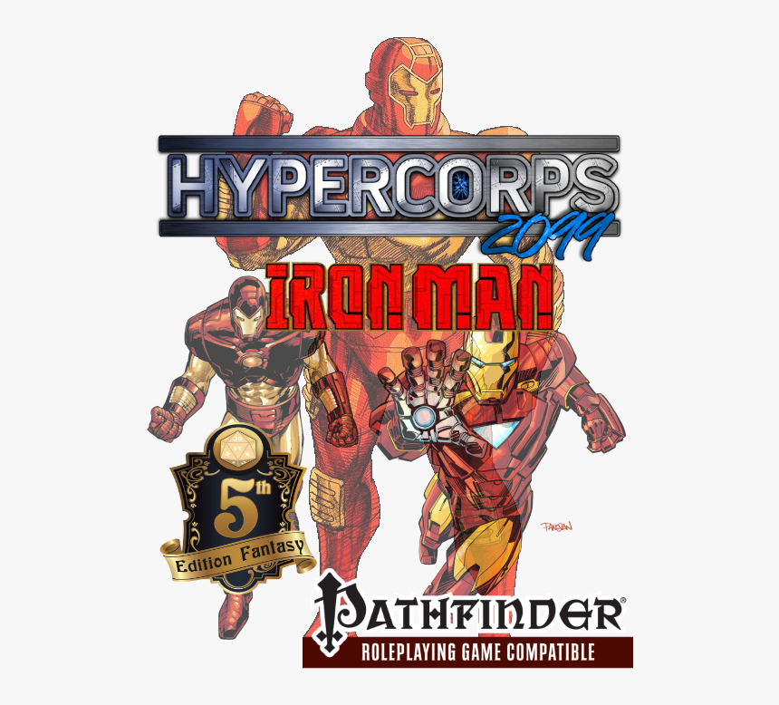 Hyper Score Marvel Iron Man Promo - Pathfinder, HD Png Download, Free Download