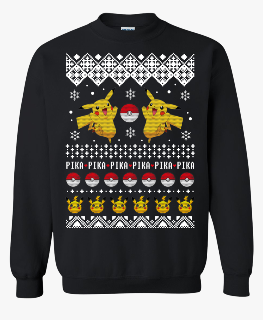 Pokemon Pikachu Pika Pika Christmas Sweater - Legends Are Born In September Jason Statham, HD Png Download, Free Download