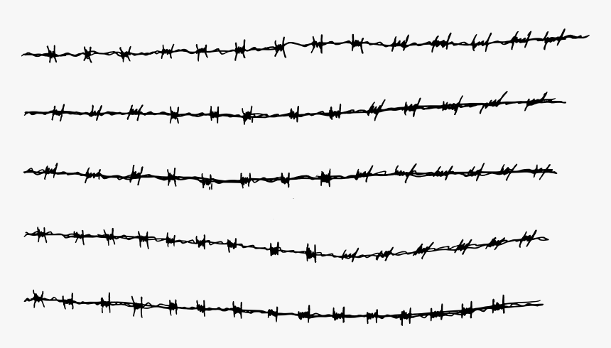 Barbed Wire Fence Png, Transparent Png, Free Download