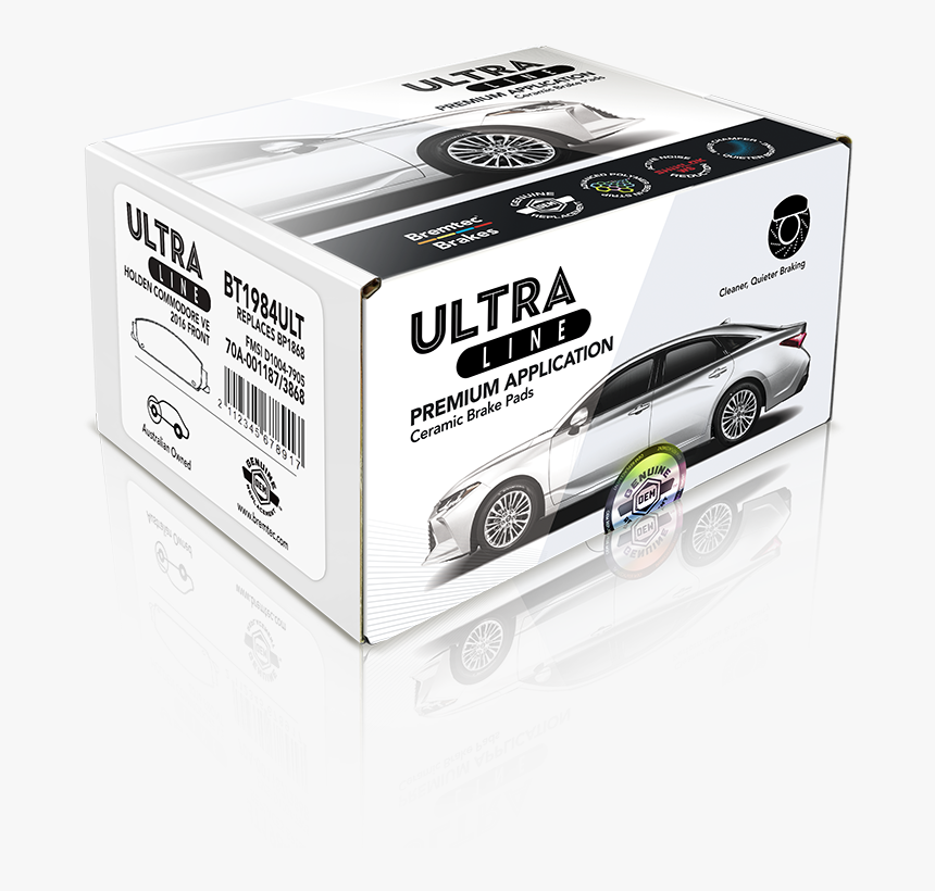 Ultra-line ® Brake Pads
premium Applications
formulated - Lotus Evora, HD Png Download, Free Download