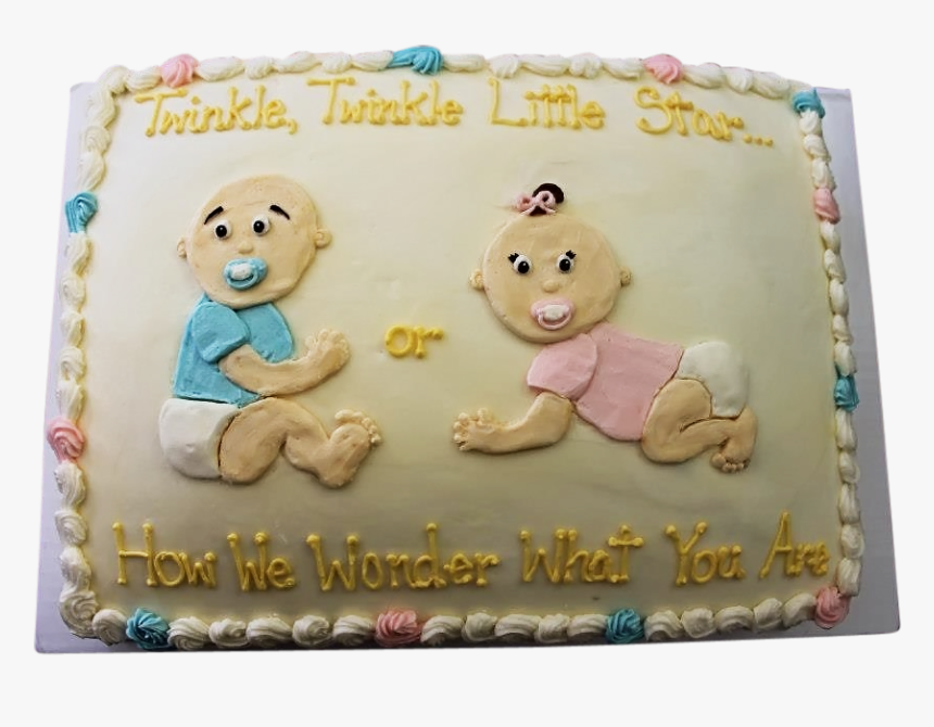 Cute Baby Reveal Cakes, HD Png Download, Free Download