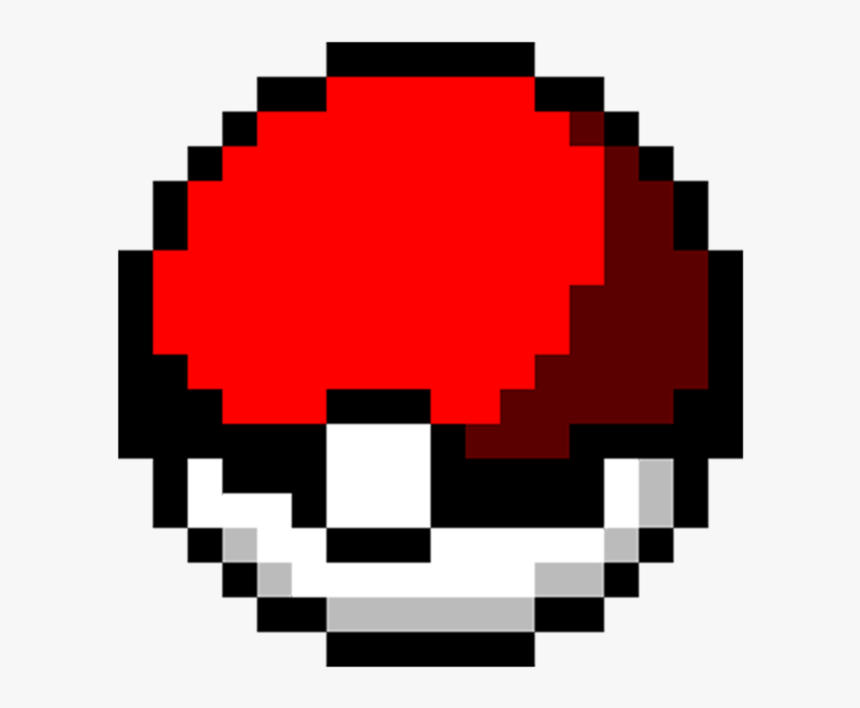 Pok Ball Pixel Art - Pokeball Pixel Art, HD Png Download, Free Download