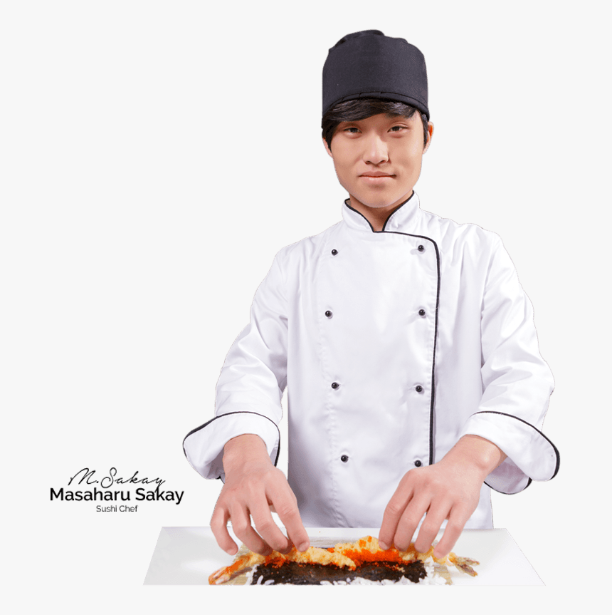 Pastry Chef Cuisine Personal Chef Sushi - Sushi Chef Transparent, HD Png Download, Free Download