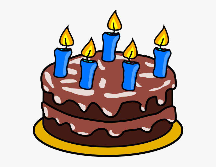 Birthday Cake Clip Art Pictures - Chocolate Birthday Cake Clipart, HD Png Download, Free Download