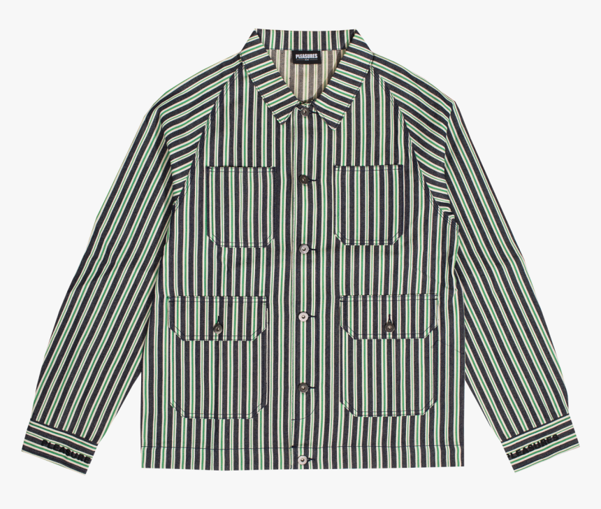 Guess Jeans Usa Striped Shirt For Sale - Button, HD Png Download, Free Download