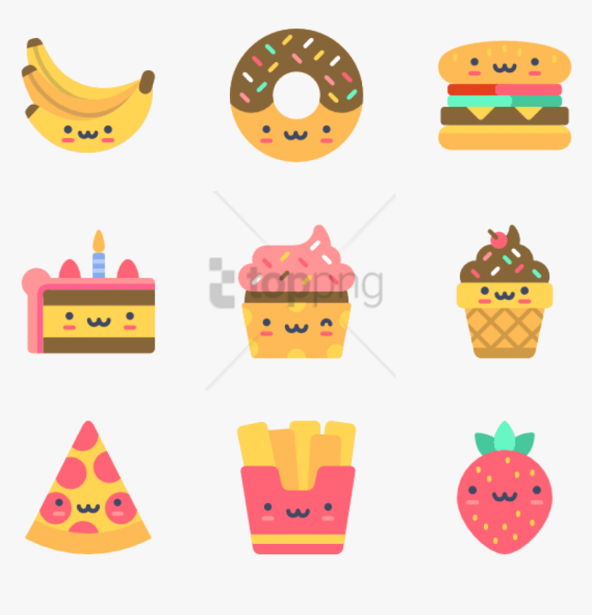 Cake Decorating Supply,cartoon,clip Food,food,icon,art - Transparent Background Food Png, Png Download, Free Download