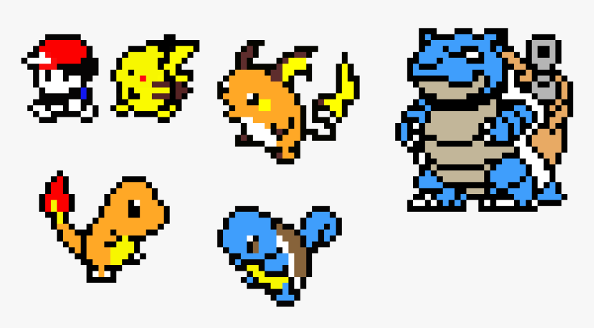 Sprite Pokemon Pixel Art, HD Png Download - kindpng