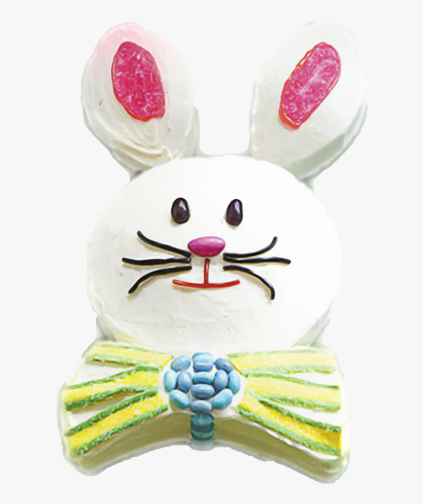 Transparent Easter Bunny Ears Png - Homemade Easter Bunny Cake, Png Download, Free Download
