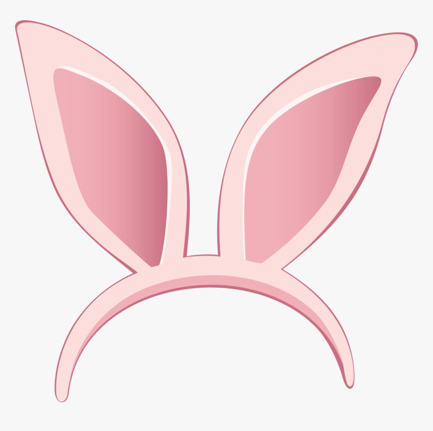 Ear Bunny Ears Clipart Collection Easter Mask Transparent - Easter Bunny Ears Clipart, HD Png Download, Free Download