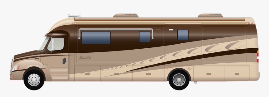 Mobile Home, Motorhome, Vehicle, Camper, Caravan - Mobile Home Png, Transparent Png, Free Download