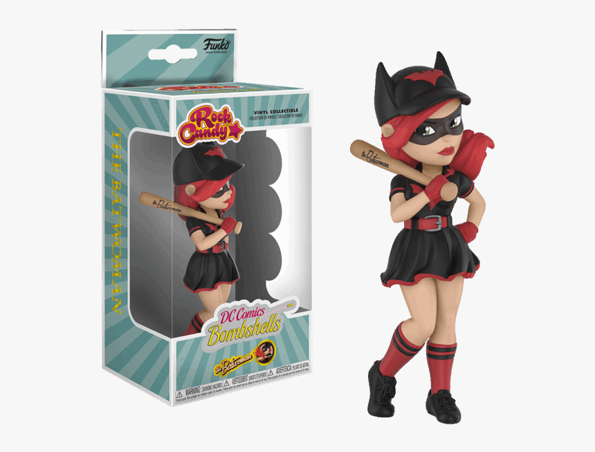 Transparent Batwoman Png - Figure Rock Candy Dc, Png Download, Free Download