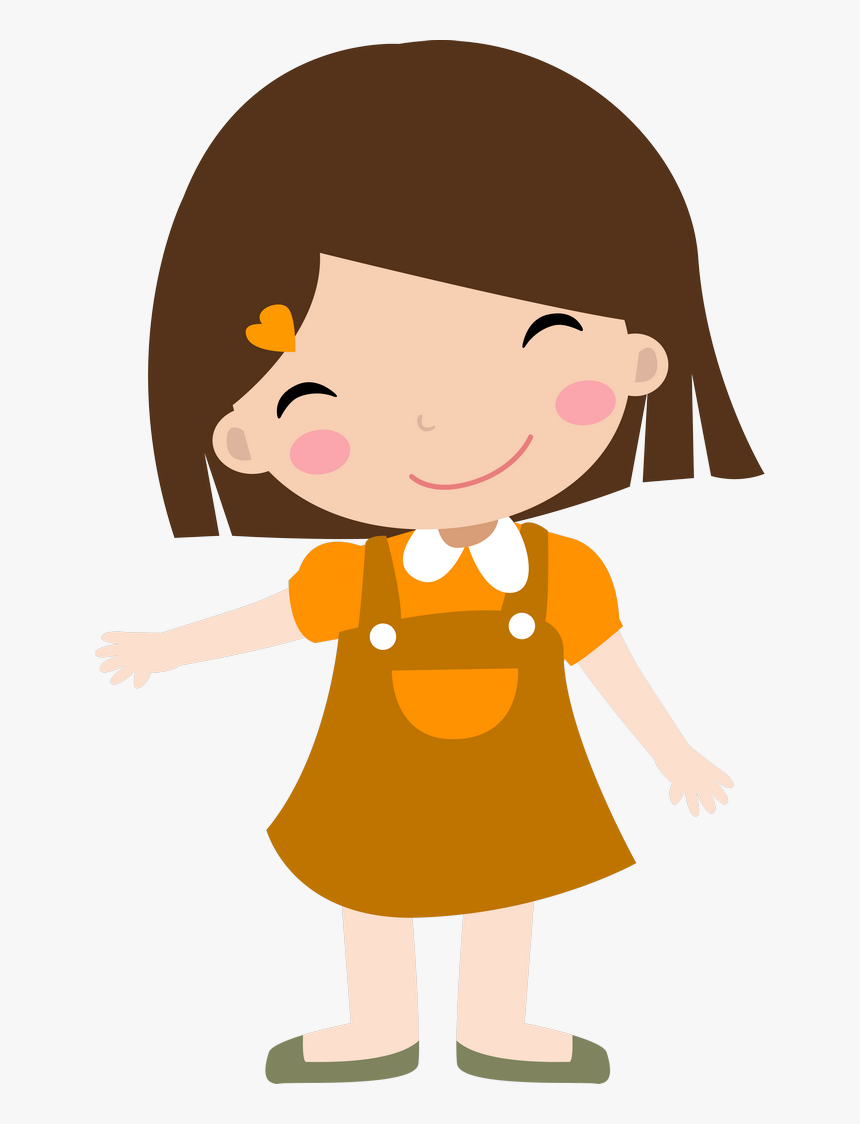 Girls ‿✿⁀○ Girl Dancing, Kids Scrapbook, Cartoon - Kid Girl Clipart Png, Transparent Png, Free Download