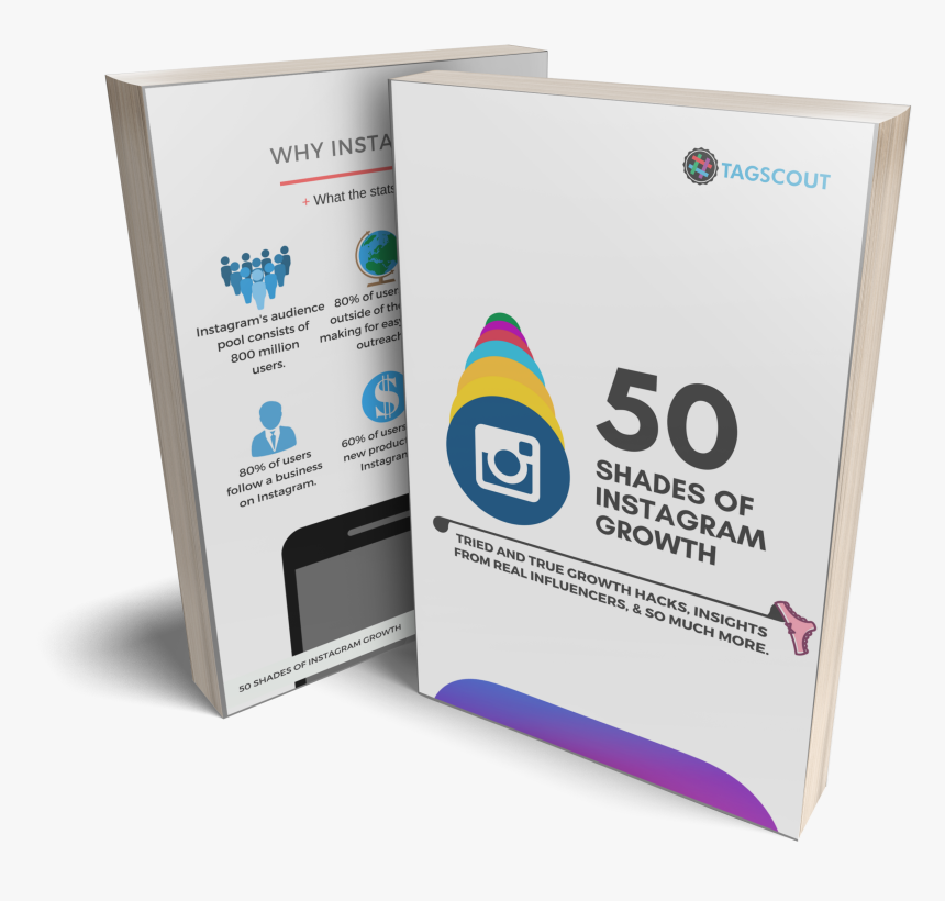 50 Shades Of Instagram Growth - Instagram Logo On Packaging, HD Png Download, Free Download