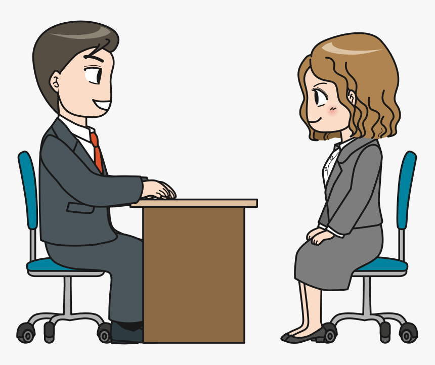 Interview Png Transparent Images - Clip Art Job Interview, Png Download, Free Download