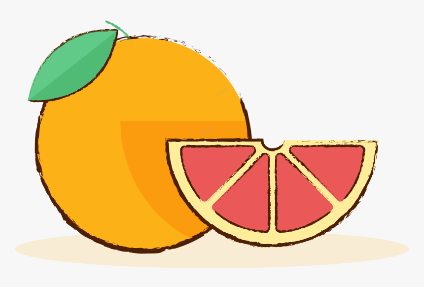 Grapefruit Cartoon Png, Transparent Png, Free Download