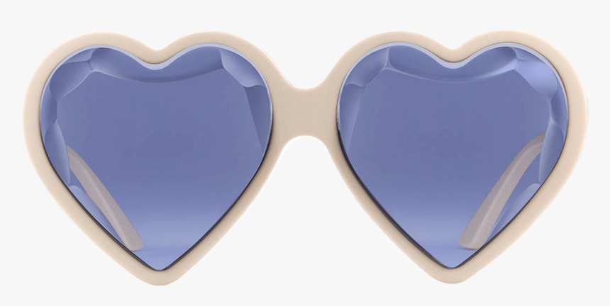 Hd Heart Frame Acetate - Heart Sunglasses Blue Png, Transparent Png, Free Download