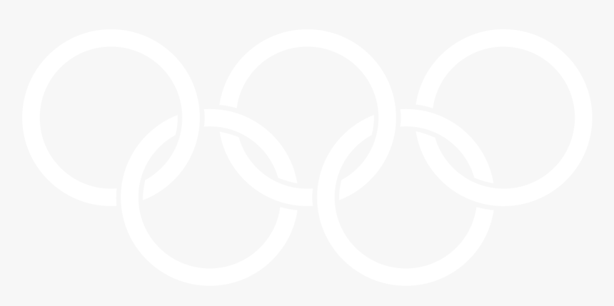 Olympic Rings White - 2010 Winter Olympics, HD Png Download, Free Download