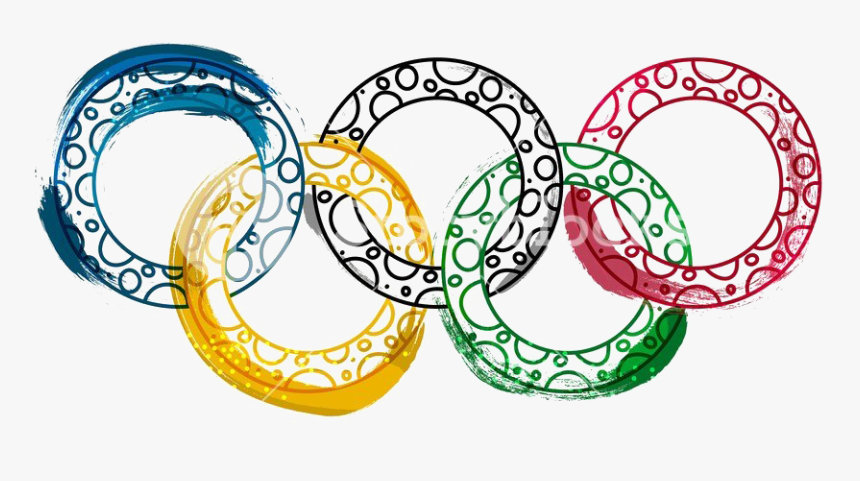 Olympic Rings Download Transparent Png Image - Graphic Design, Png Download, Free Download