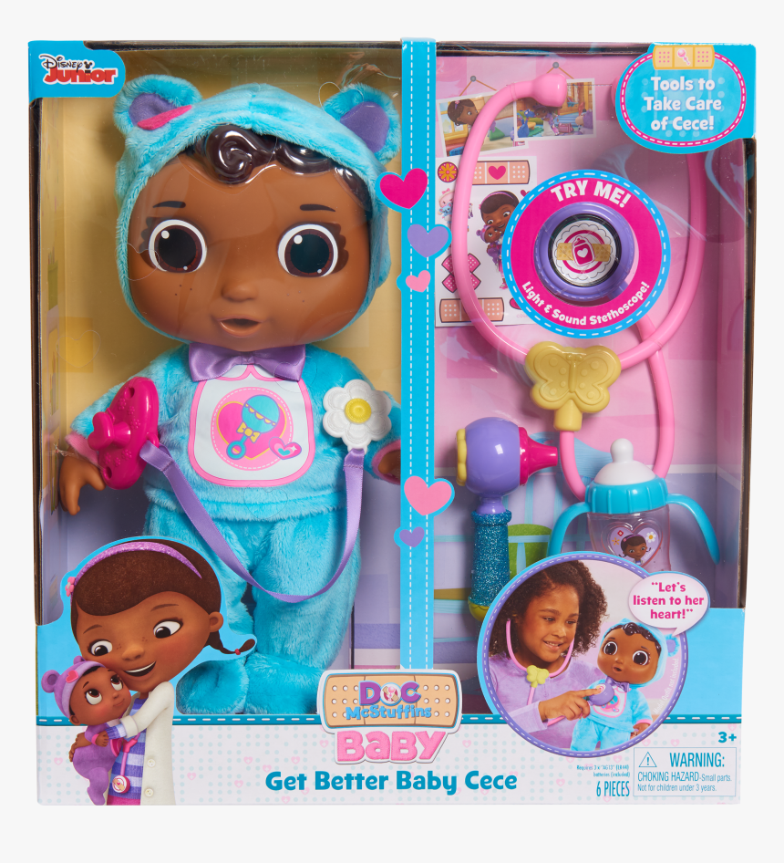 Doc Mcstuffins Get Better Baby Cece, HD Png Download, Free Download