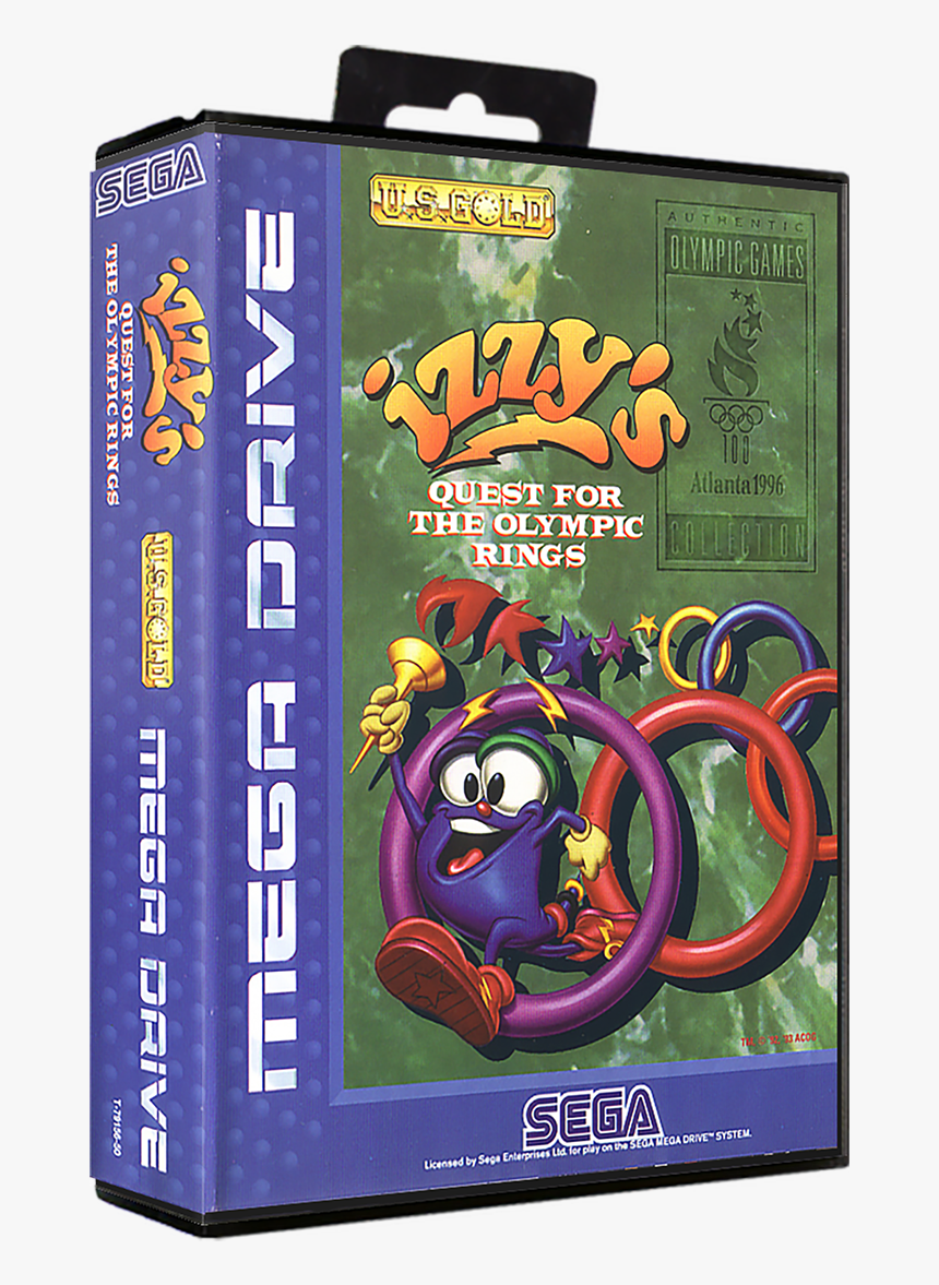 Izzy"s Quest For The Olympic Rings - Izzy's Quest For The Olympic Rings Mega Drive, HD Png Download, Free Download