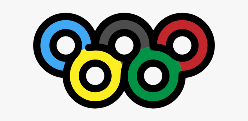 Olympic Games Clipart Olympic Rings - Transparent Background Clipart Olympic Rings, HD Png Download, Free Download