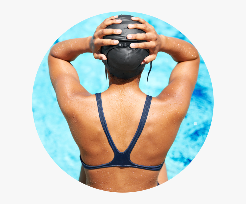 Swimmer Adjust Cap - Swimming, HD Png Download, Free Download