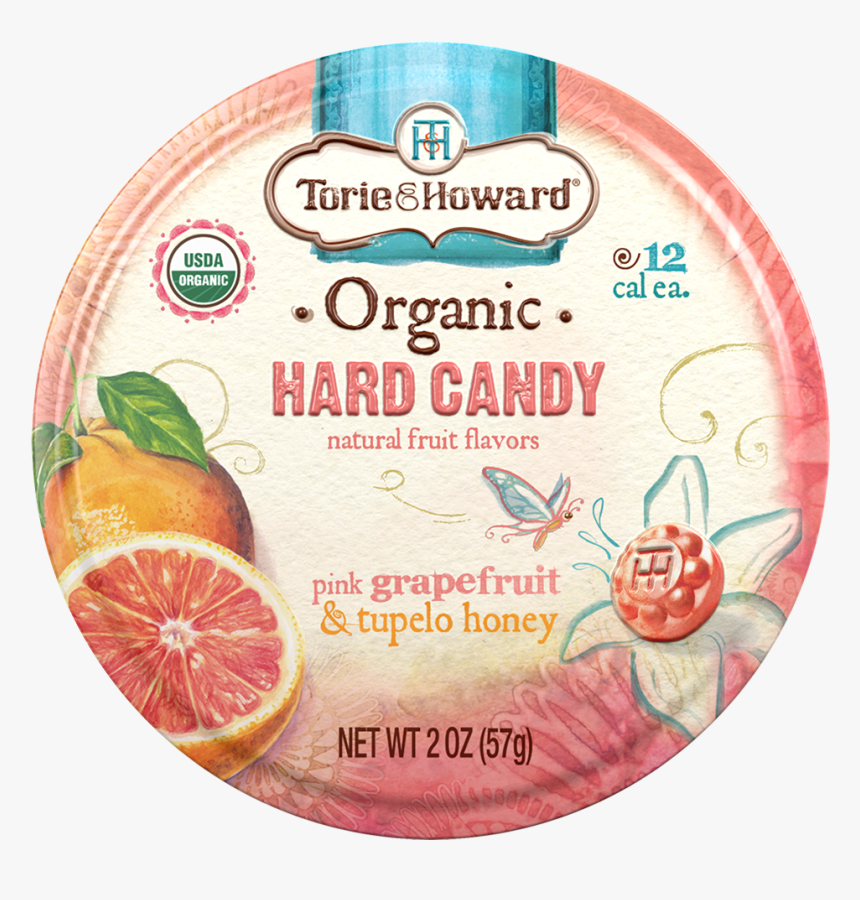 Torie And Howard Organic Hard Candy Tin, HD Png Download, Free Download