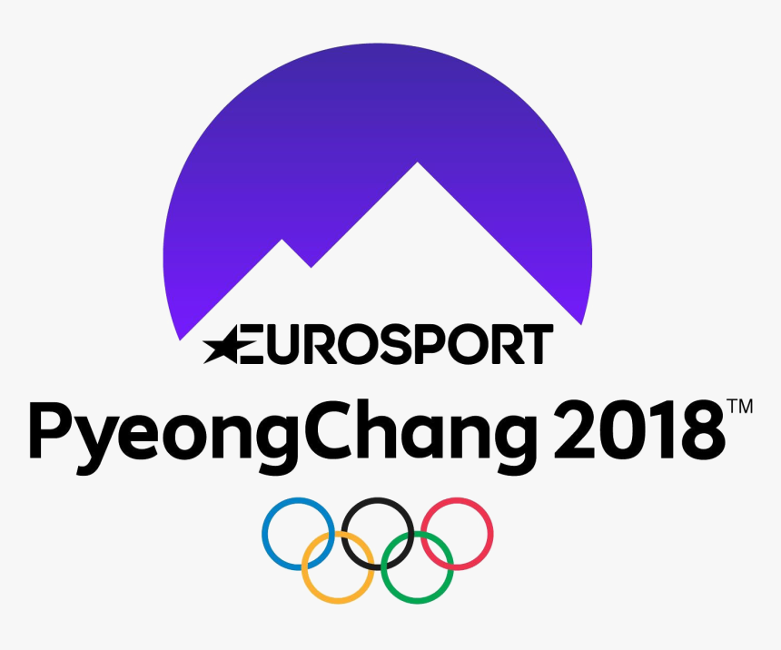 Pyeongchang 2018 Olympics Logo Png Image - Winter Olympics 2018 Eurosport, Transparent Png, Free Download