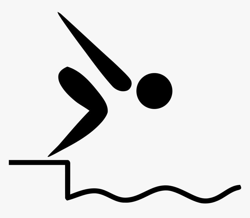 Swimming Olympic Logo, HD Png Download, Free Download