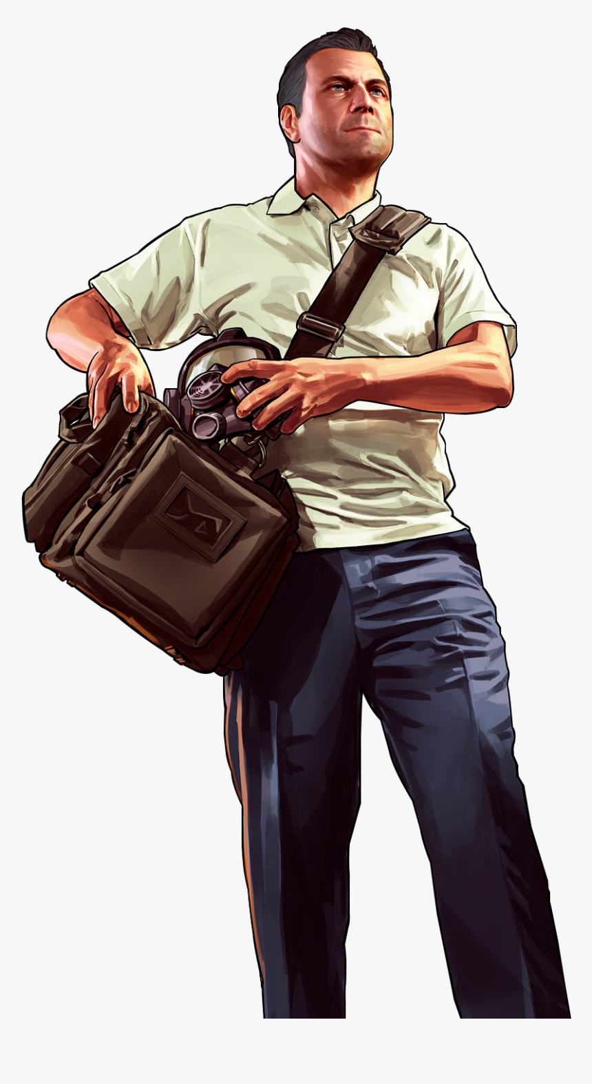 Gta 5 Michael Png Gta Franklin Png Transparent Png Kindpng