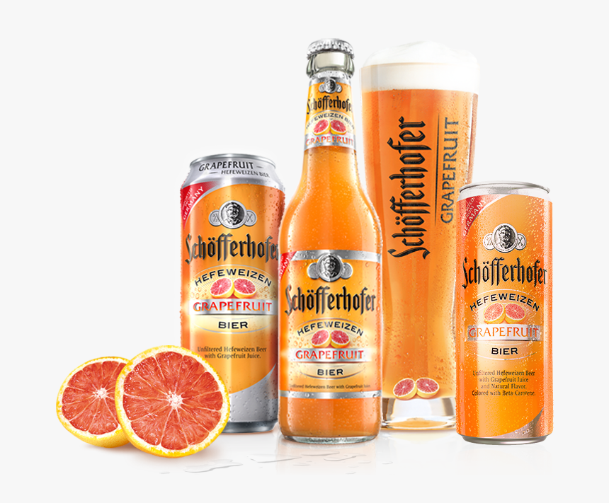 Schofferhofer Grapefruit Hefeweizen- Epcot Beer - Grapefruit Beer Schofferhofer, HD Png Download, Free Download