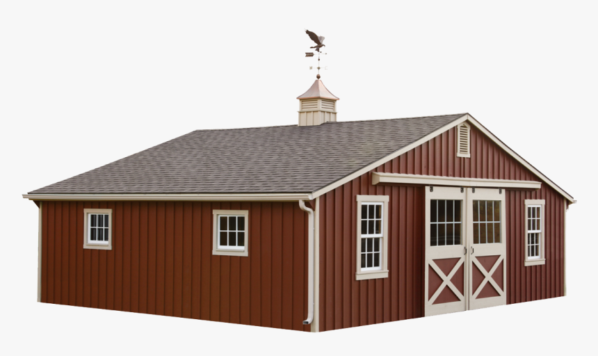 Barn Transparent Background - Board And Batten Horse Barn, HD Png Download, Free Download