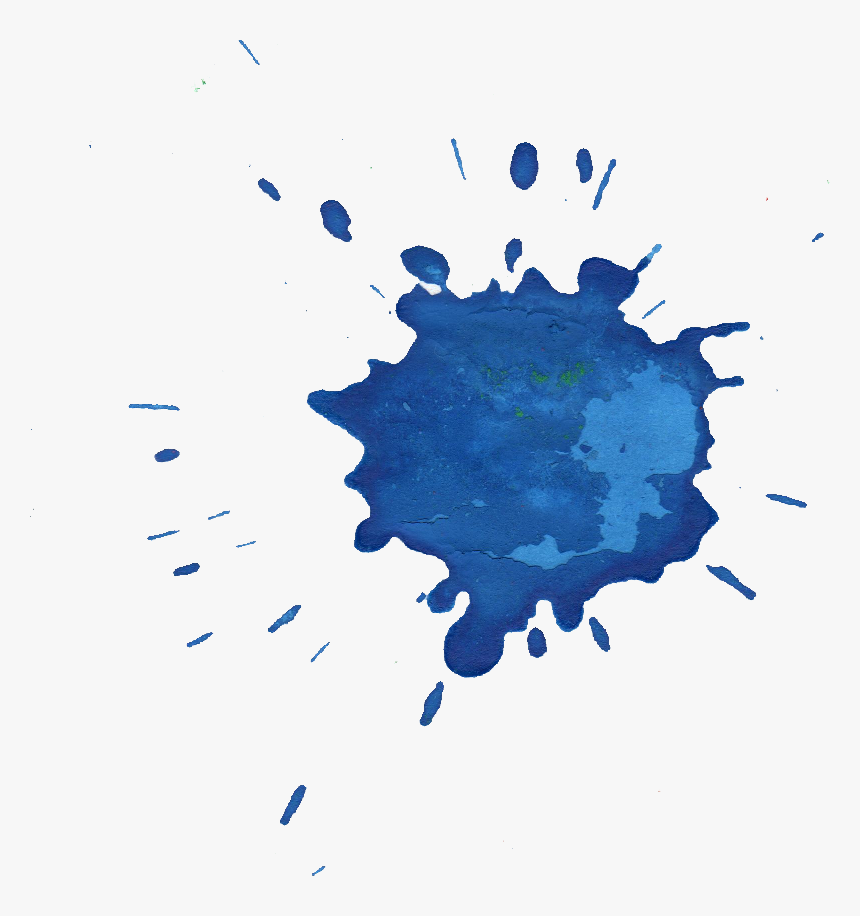 Blue Paint Drop Png, Transparent Png, Free Download