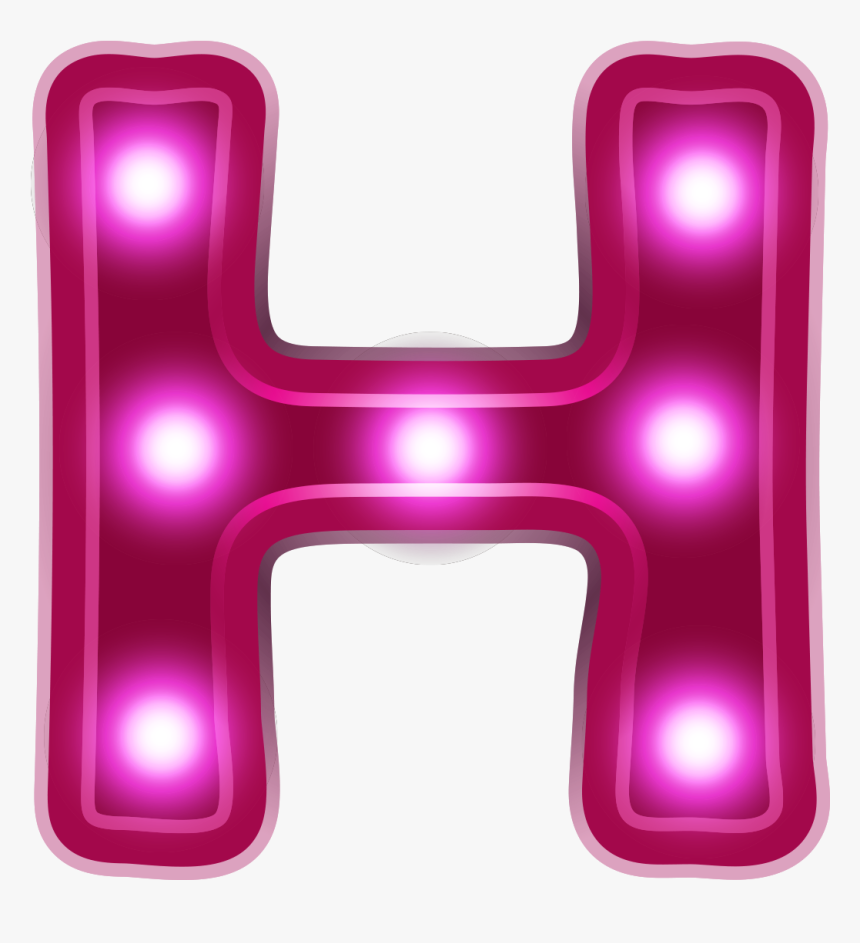 Lighting Letter Em Alphabet H Transprent Png - Letter H Png, Transparent Png, Free Download