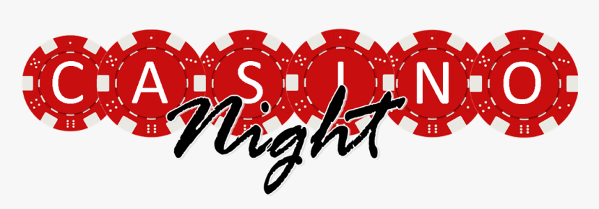 Casino Night Png - Calligraphy, Transparent Png, Free Download