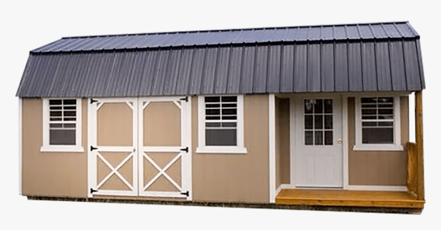 Custom Side Cabin Weatherking Barn Side Lofted Custom - Roof, HD Png Download, Free Download