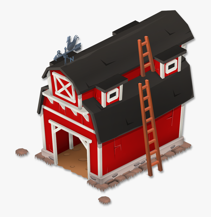 Barn Hay Day - Hay Day Barn And Silo, HD Png Download, Free Download