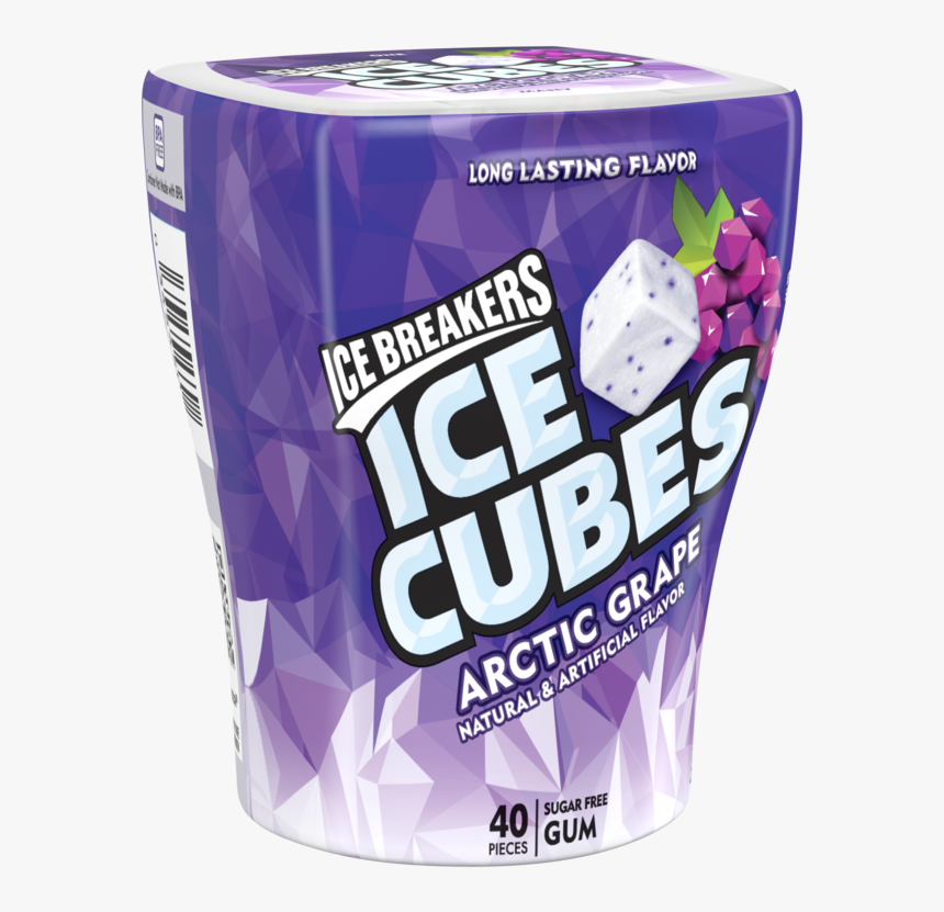 Grape Ice Cube Gum, HD Png Download, Free Download