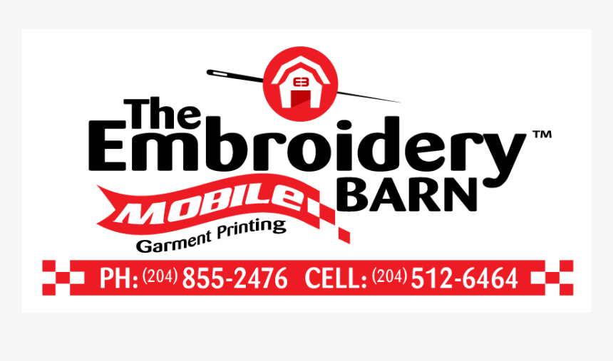 The Embroidery Barn - Graphic Design, HD Png Download, Free Download