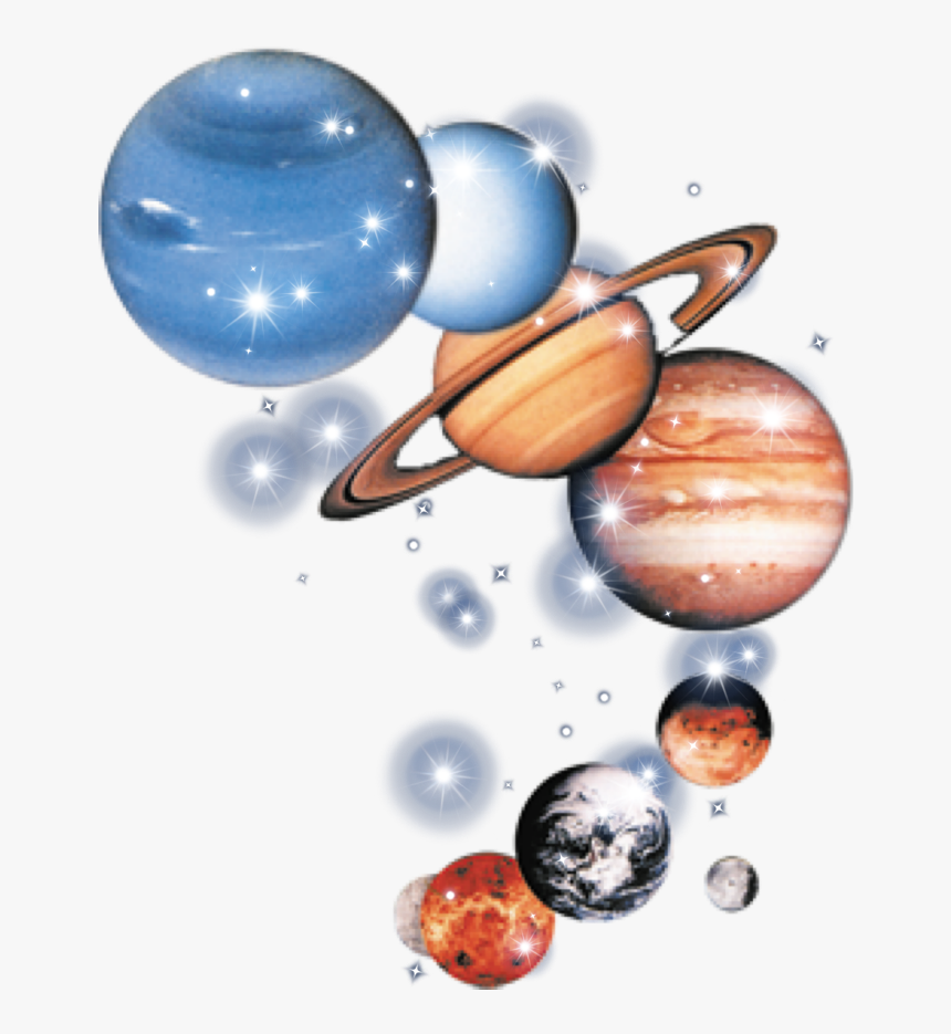 Planet Space Mars Stars Glitter - Solar System Png Transparent, Png Download, Free Download