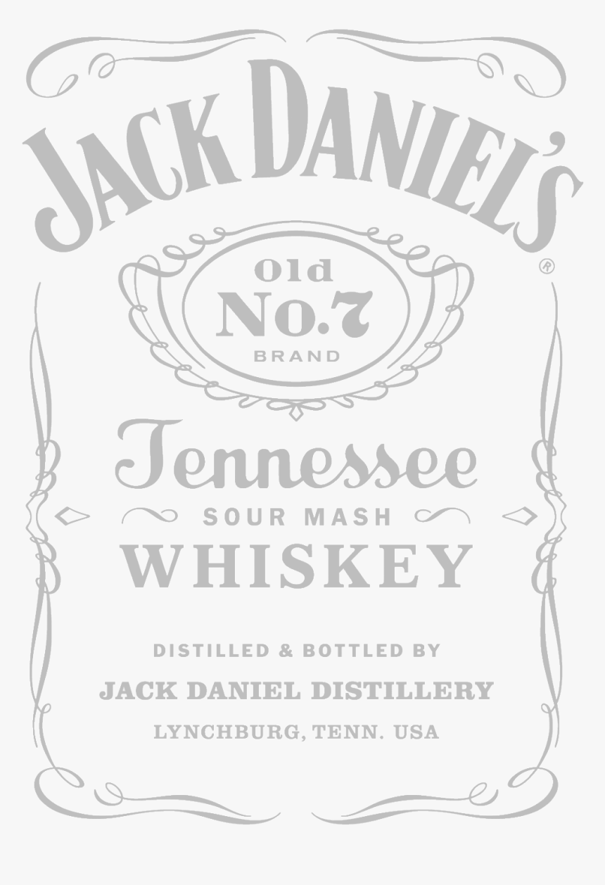 Transparent Jack Daniels Bottle Clipart - Transparent Jack Daniels Logo Png, Png Download, Free Download