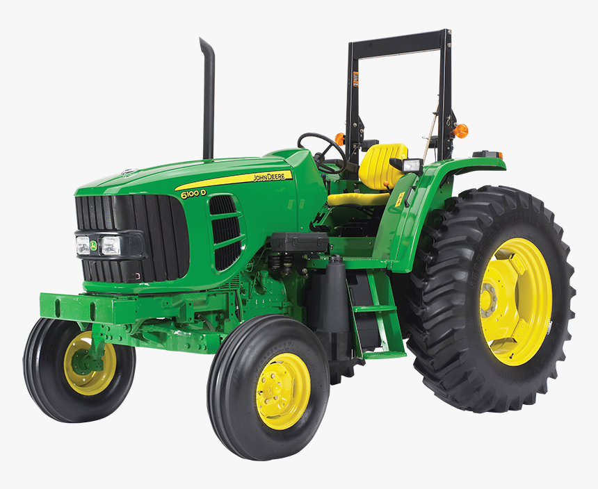 Tractor Png - Tractor John Deere 5075e, Transparent Png, Free Download