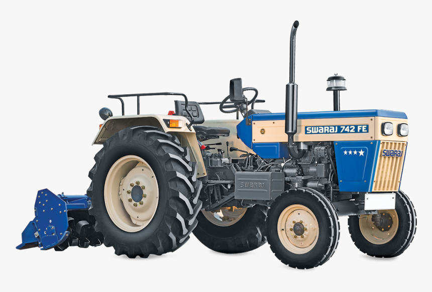 Swaraj Tractor Transparent Png - Swaraj Tractor 744 Fe, Png Download, Free Download