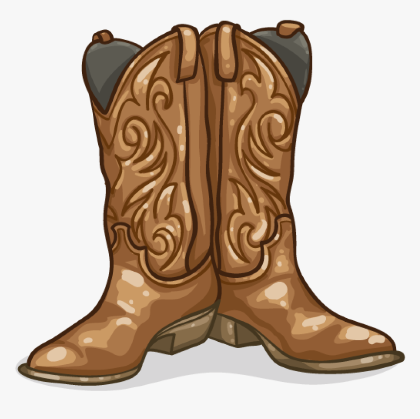 Cowboy Boots Free Download Clip Art Free Clip Art On - Transparent Background Cowboy Boots Clipart, HD Png Download, Free Download