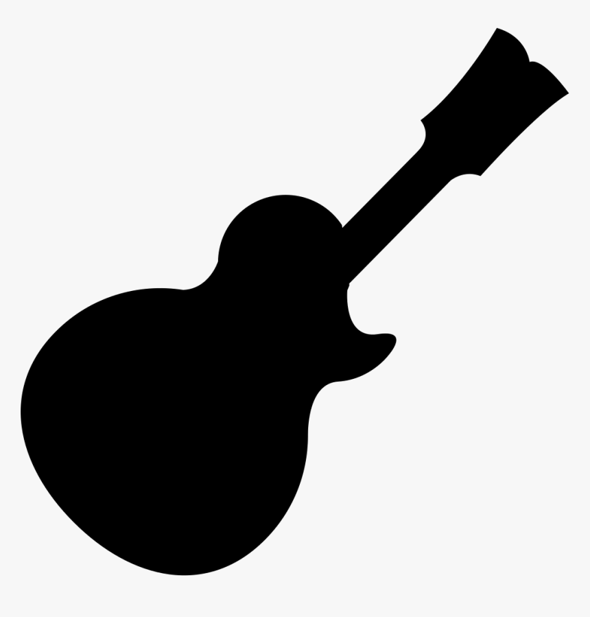 Music Black Svg Png - Icono Guitarra Png, Transparent Png, Free Download